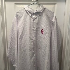 White Long-Sleeve Dress Shirt for Formal Occasions